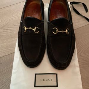 Gucci lug sole Horsebit Loafers